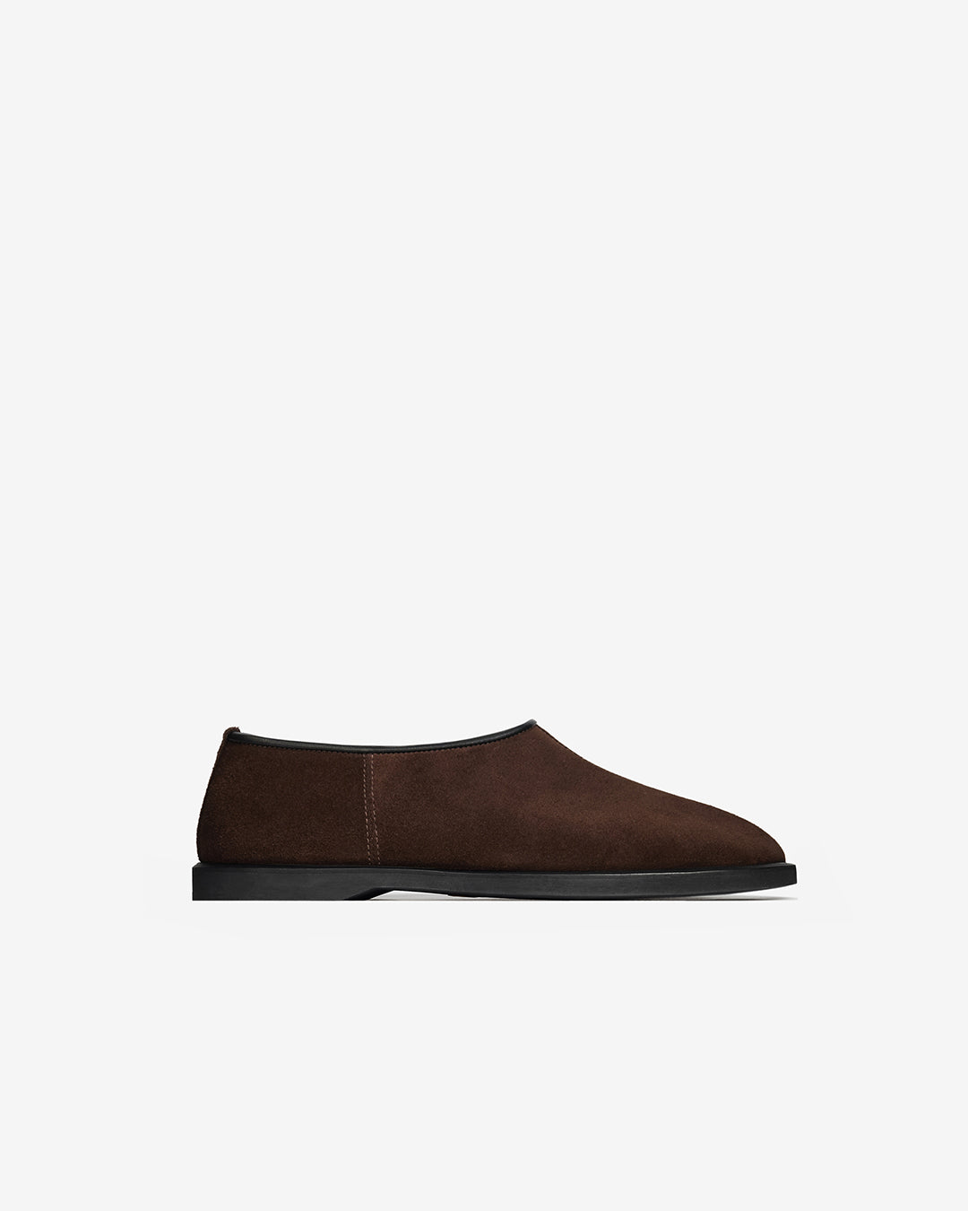 HEEL SOCKS LEE FEMALE BROWN SUEDE